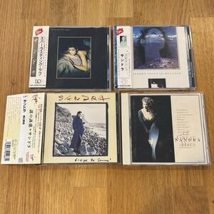 Sandra Japan Import 4xCD Lot OBI Close To 7 TEN ON ONE Into A Secret Land READ